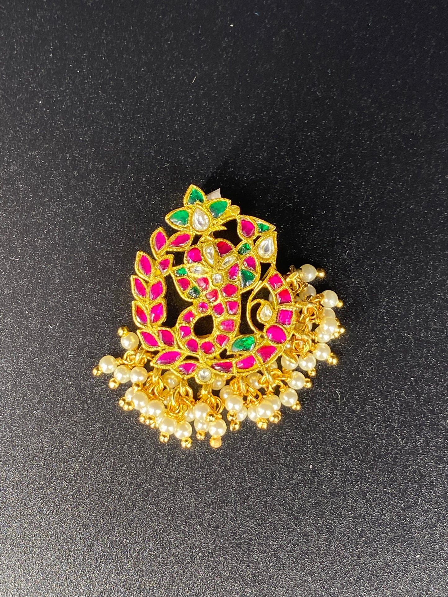 VINAYAK KUNDAN PINK  PENDENT