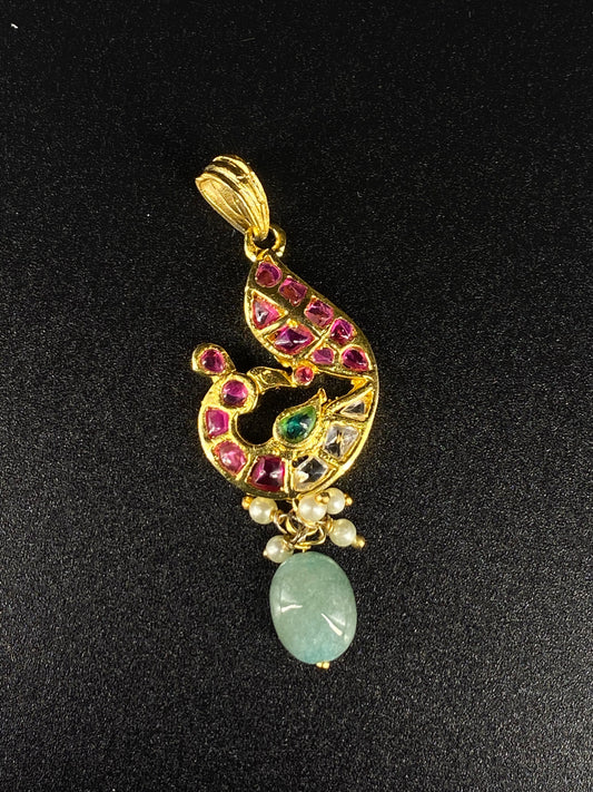 PENDENT WITH PEACOCK DEDIGN